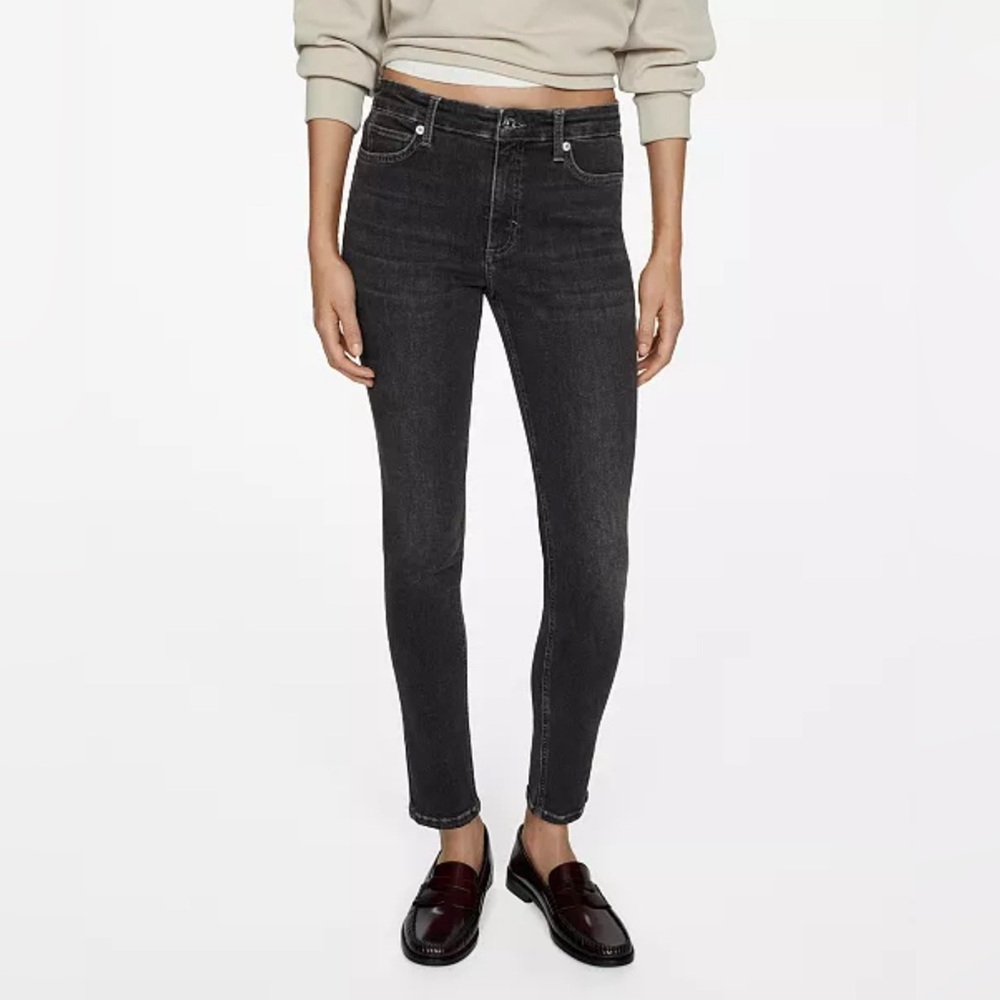 MANGO Women's Newisa Medium-Rise Skinny Jeans